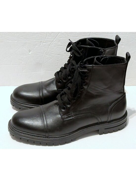 EUC Abound Burbank CA57963 MEN ZIPER BOOTS #9.5 main image 4